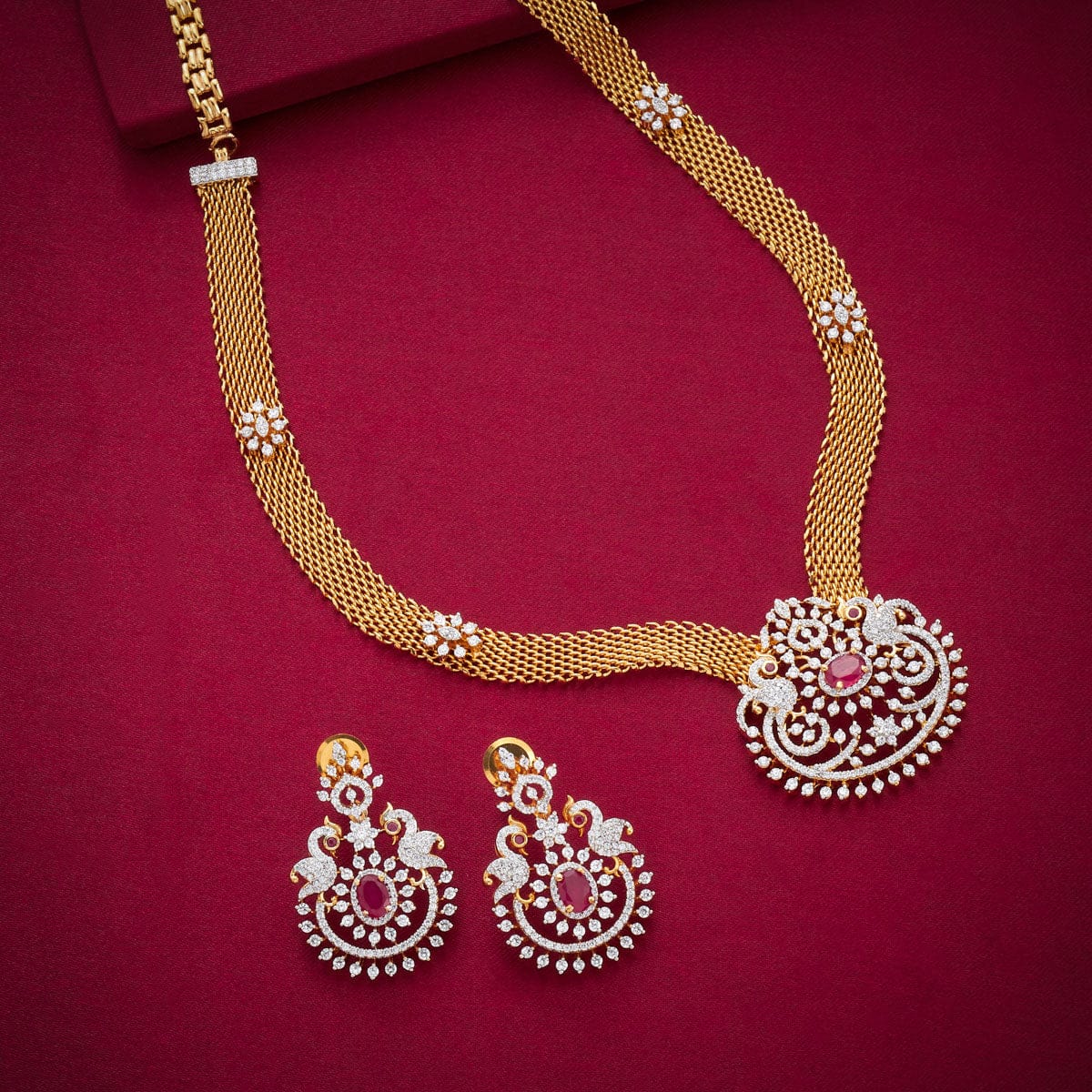 Zircon Necklace Zircon Necklace 190455