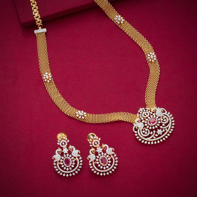 Zircon Necklace Zircon Necklace 190455