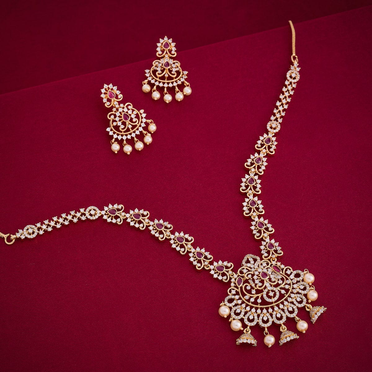 Zircon Necklace Zircon Necklace 190733