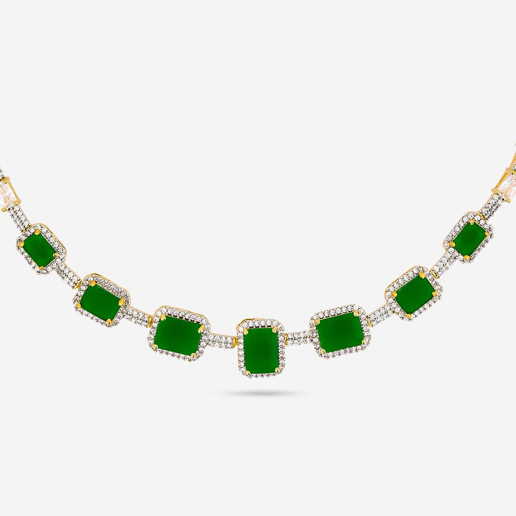 Zircon Necklace Zircon Necklace 190813