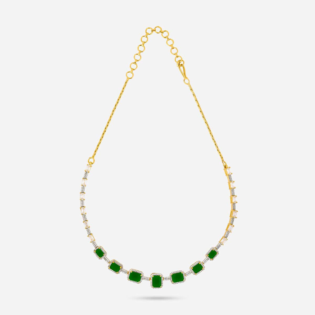 Zircon Necklace Zircon Necklace 190813