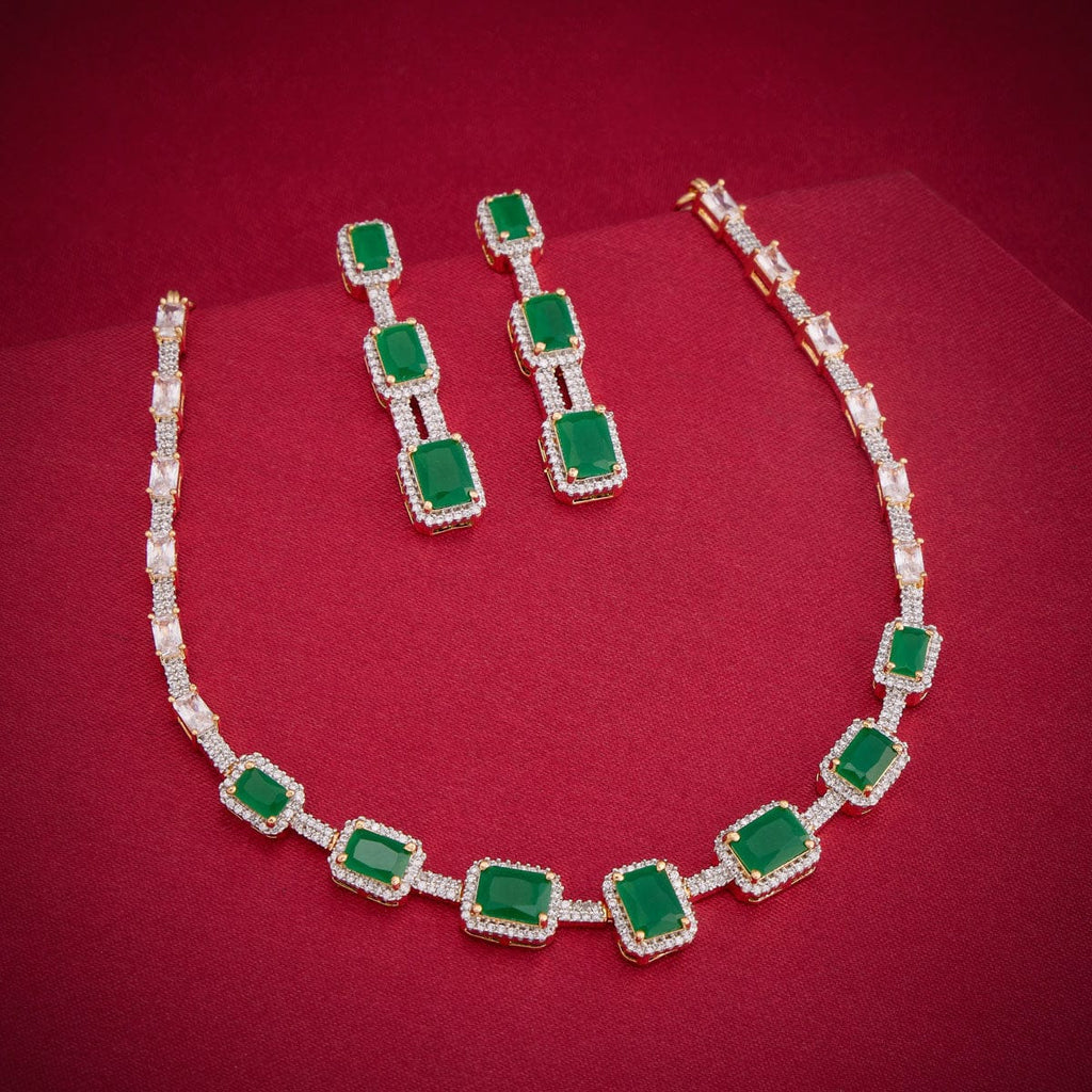 Zircon Necklace Zircon Necklace 190813