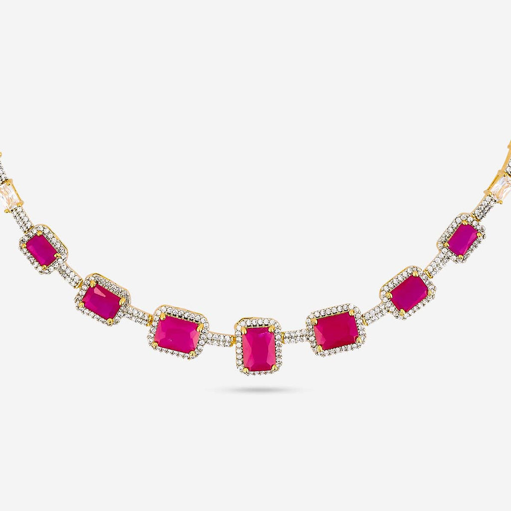 Zircon Necklace Zircon Necklace 190813