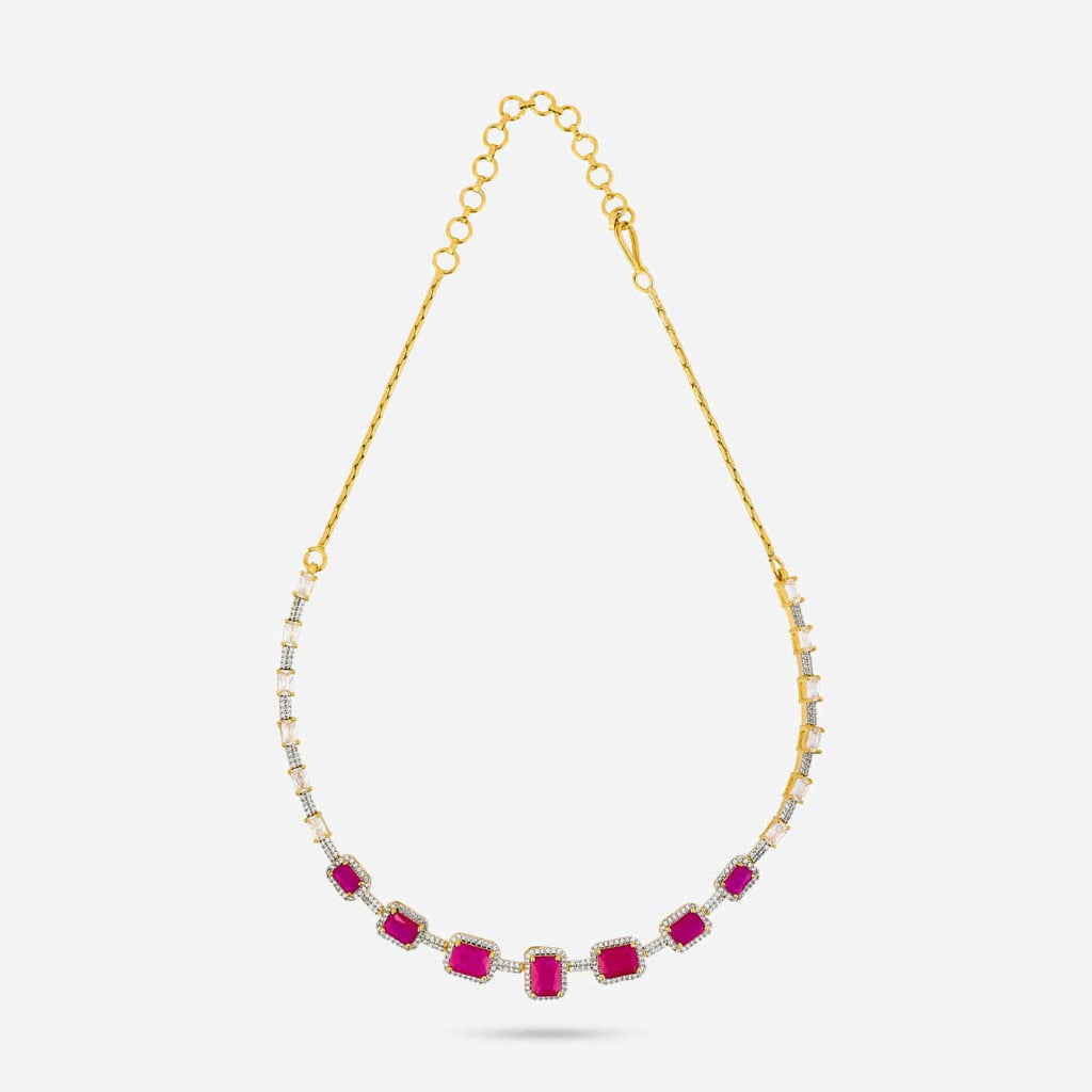 Zircon Necklace Zircon Necklace 190813