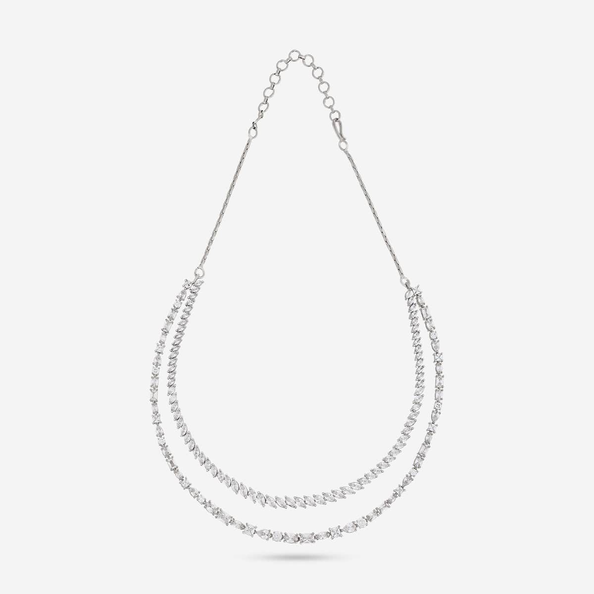 Zircon Necklace Zircon Necklace 190814