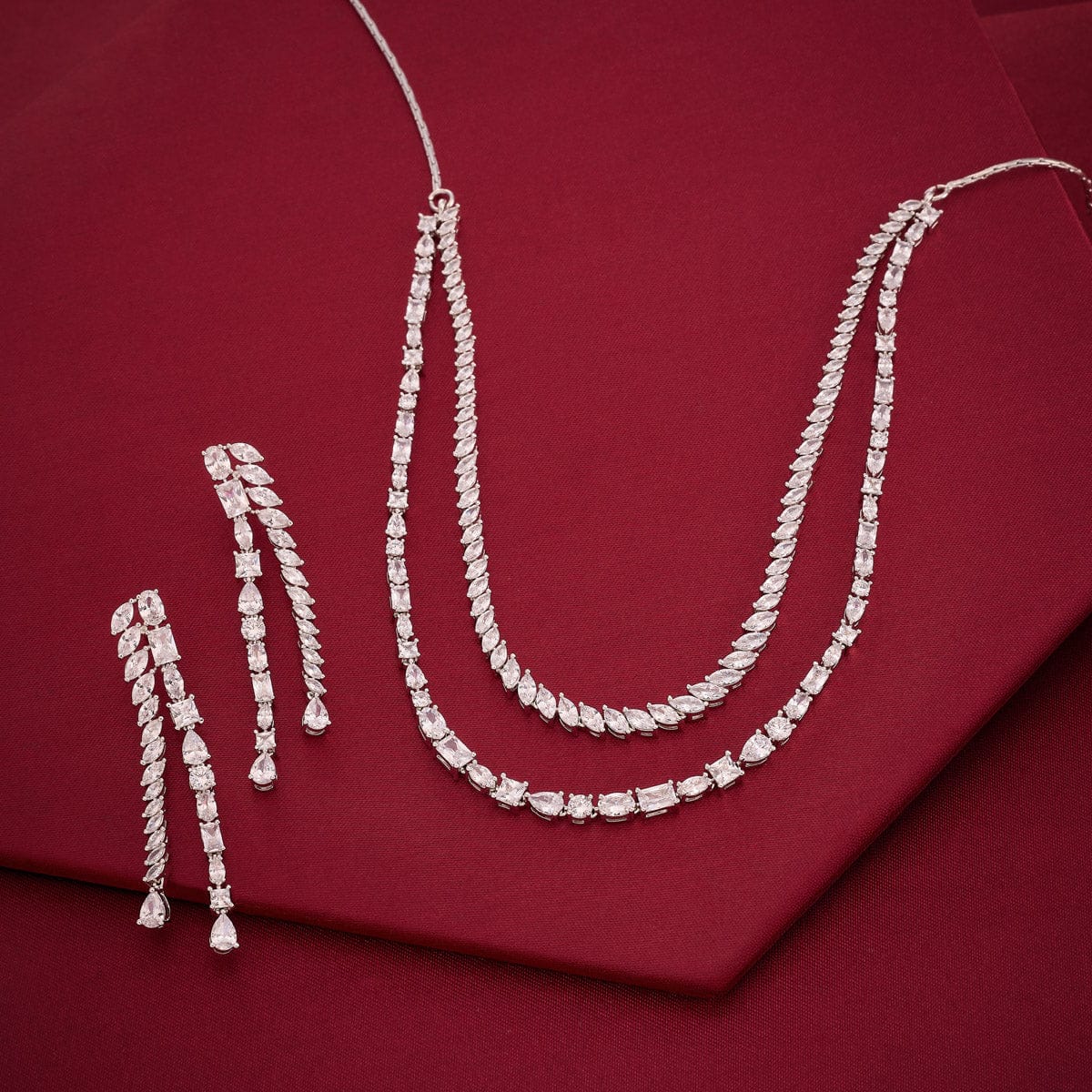 Zircon Necklace Zircon Necklace 190814