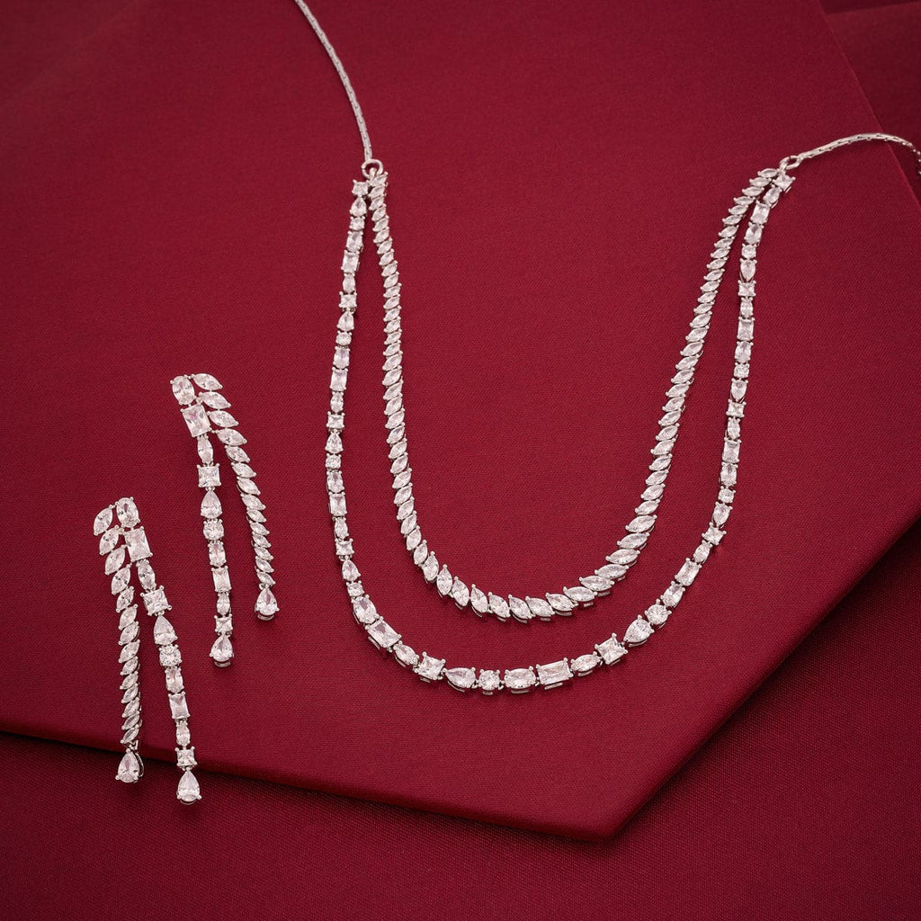 Zircon Necklace Zircon Necklace 190814