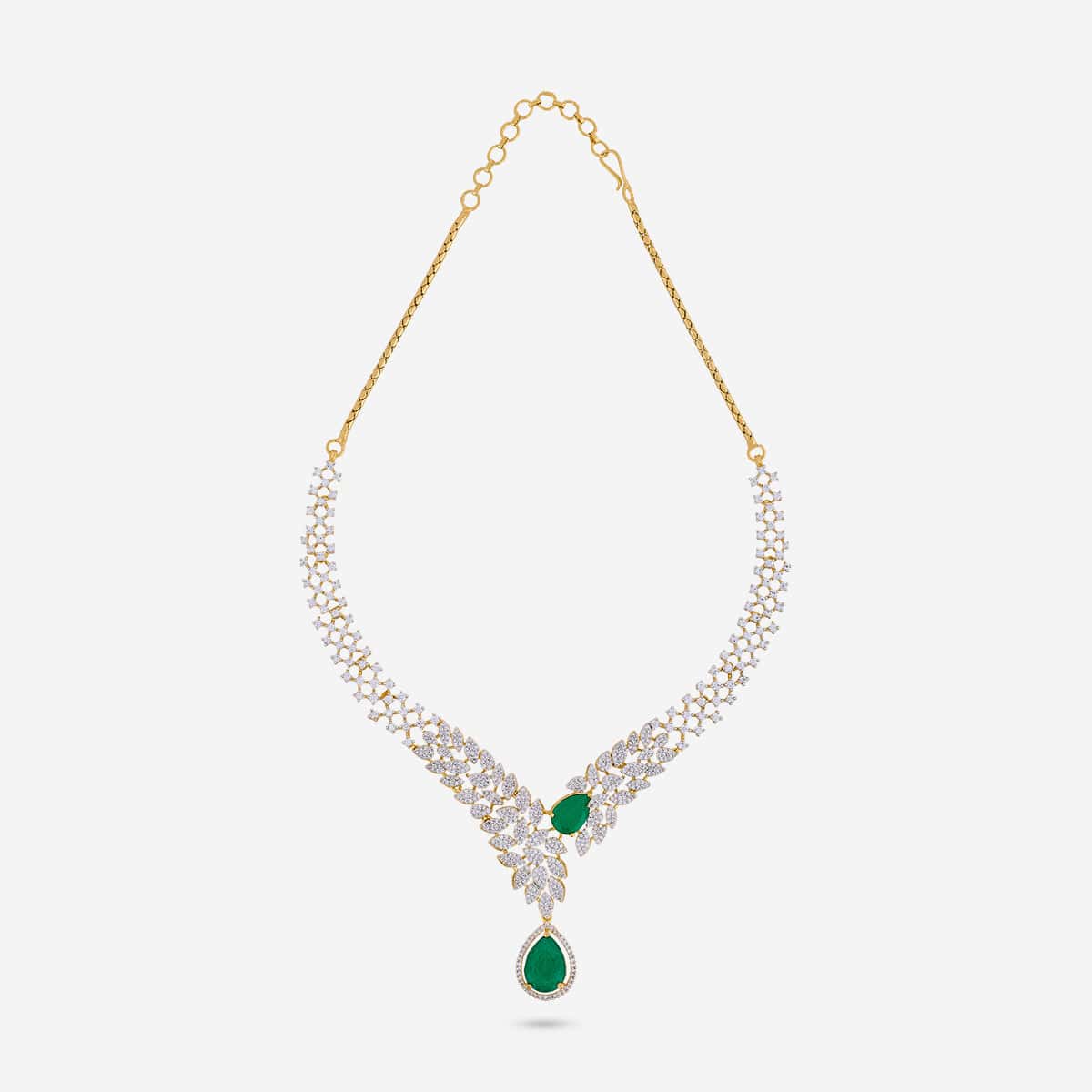 Zircon Necklace Zircon Necklace 190818