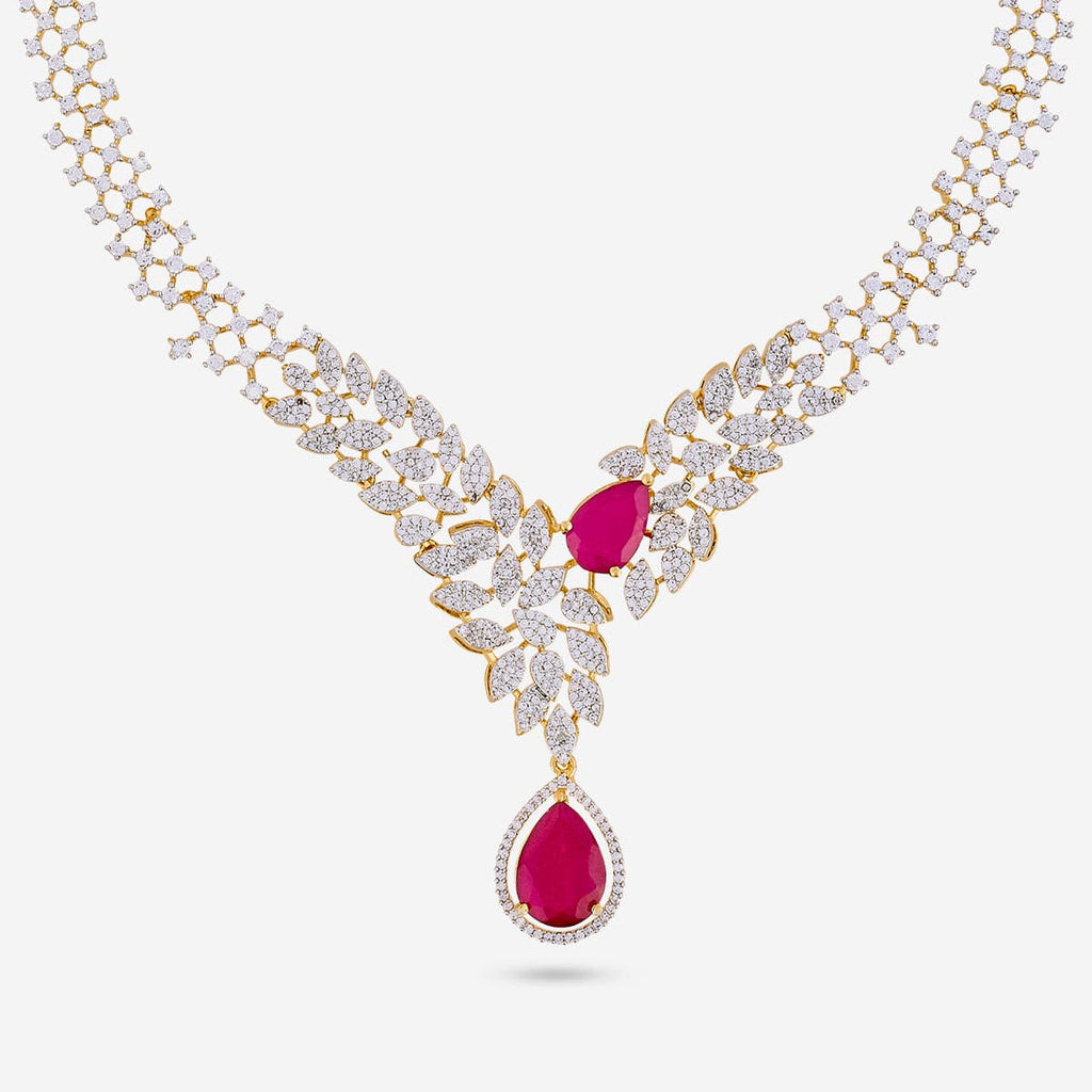 Zircon Necklace Zircon Necklace 190818