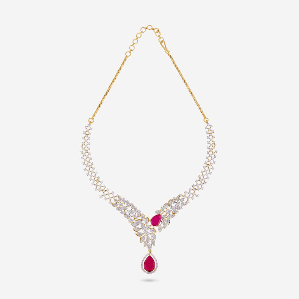 Zircon Necklace Zircon Necklace 190818