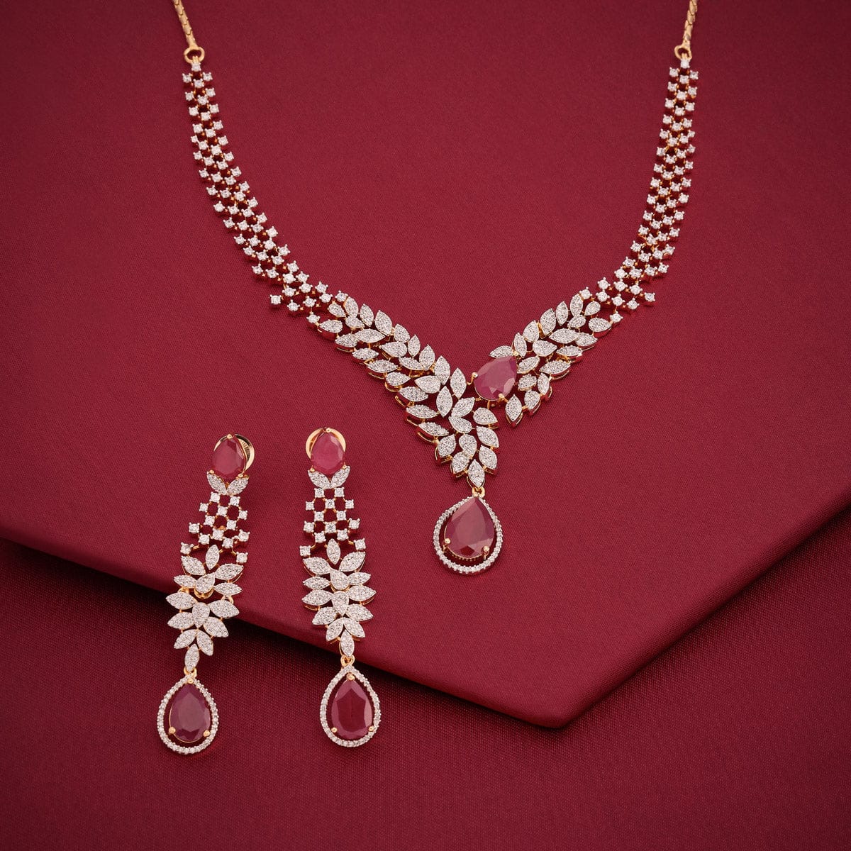 Zircon Necklace Zircon Necklace 190818