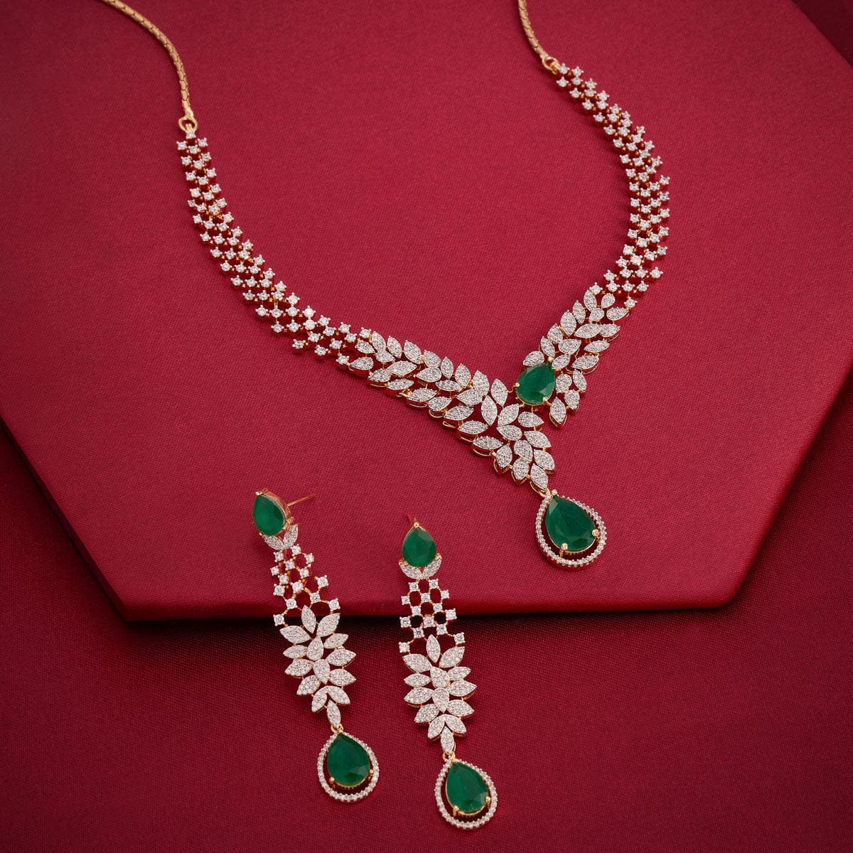 Zircon Necklace Zircon Necklace 190818