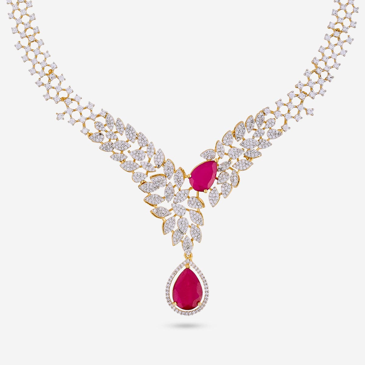 Zircon Necklace Zircon Necklace 190818