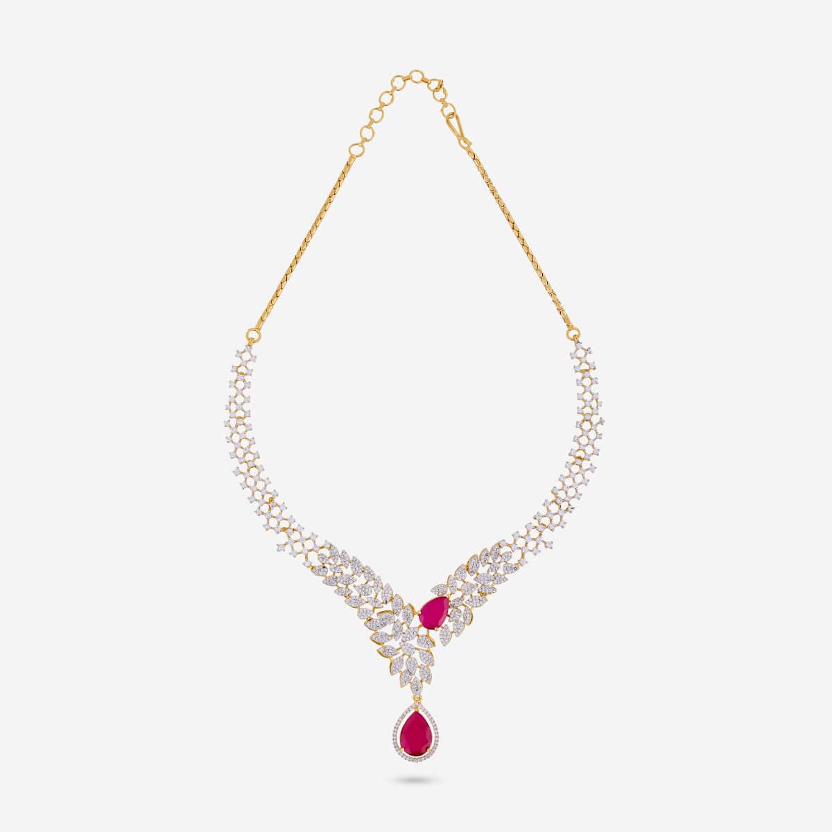 Zircon Necklace Zircon Necklace 190818