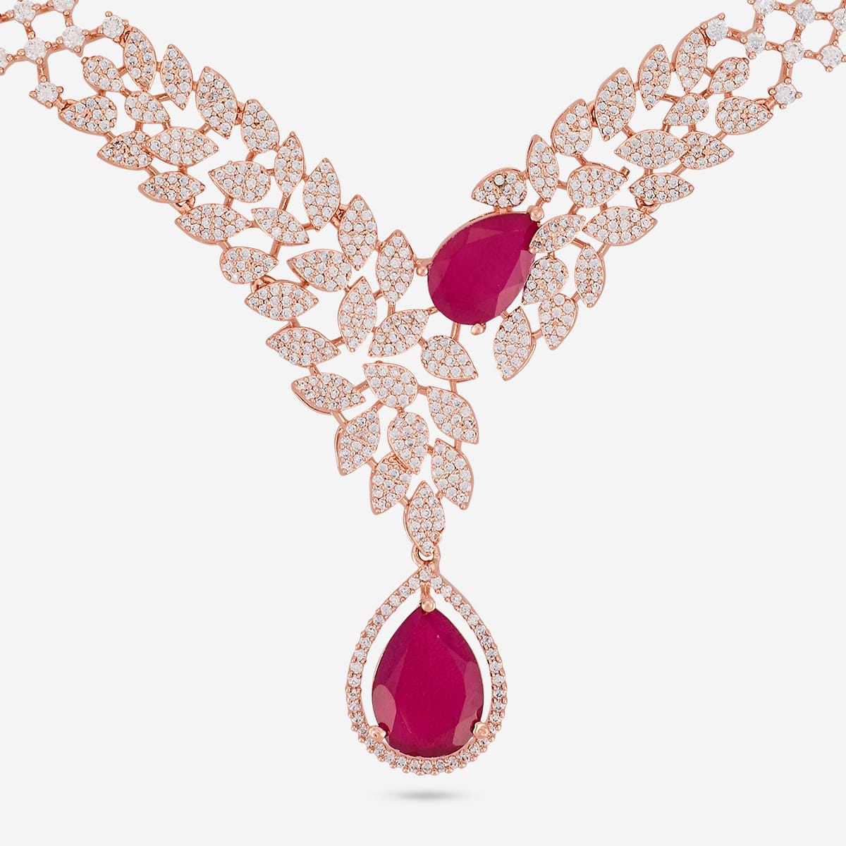 Zircon Necklace Zircon Necklace 190818