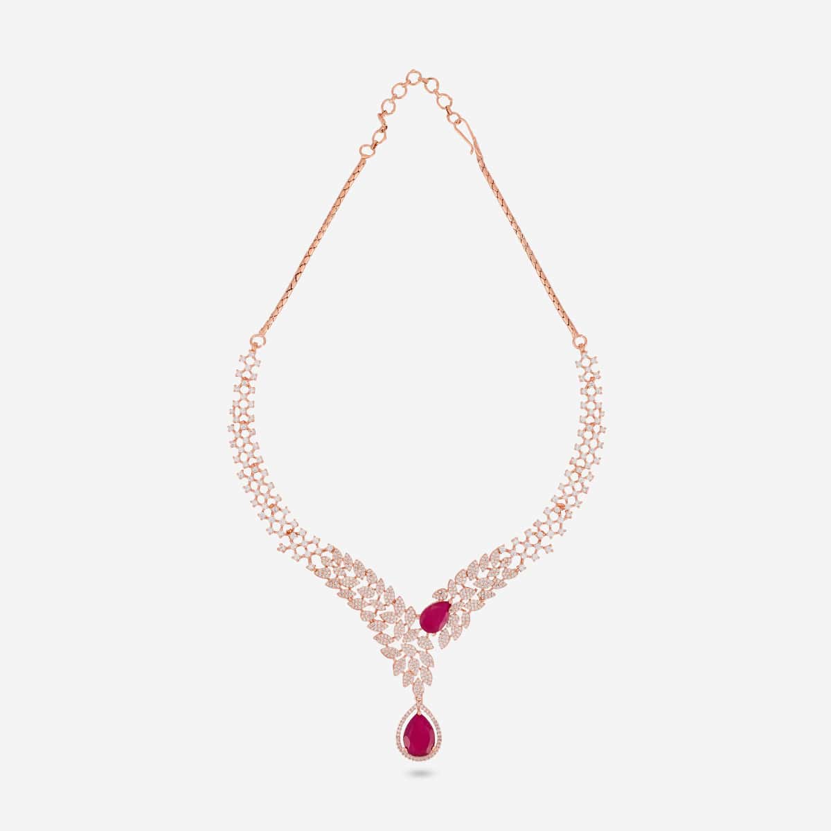 Zircon Necklace Zircon Necklace 190818