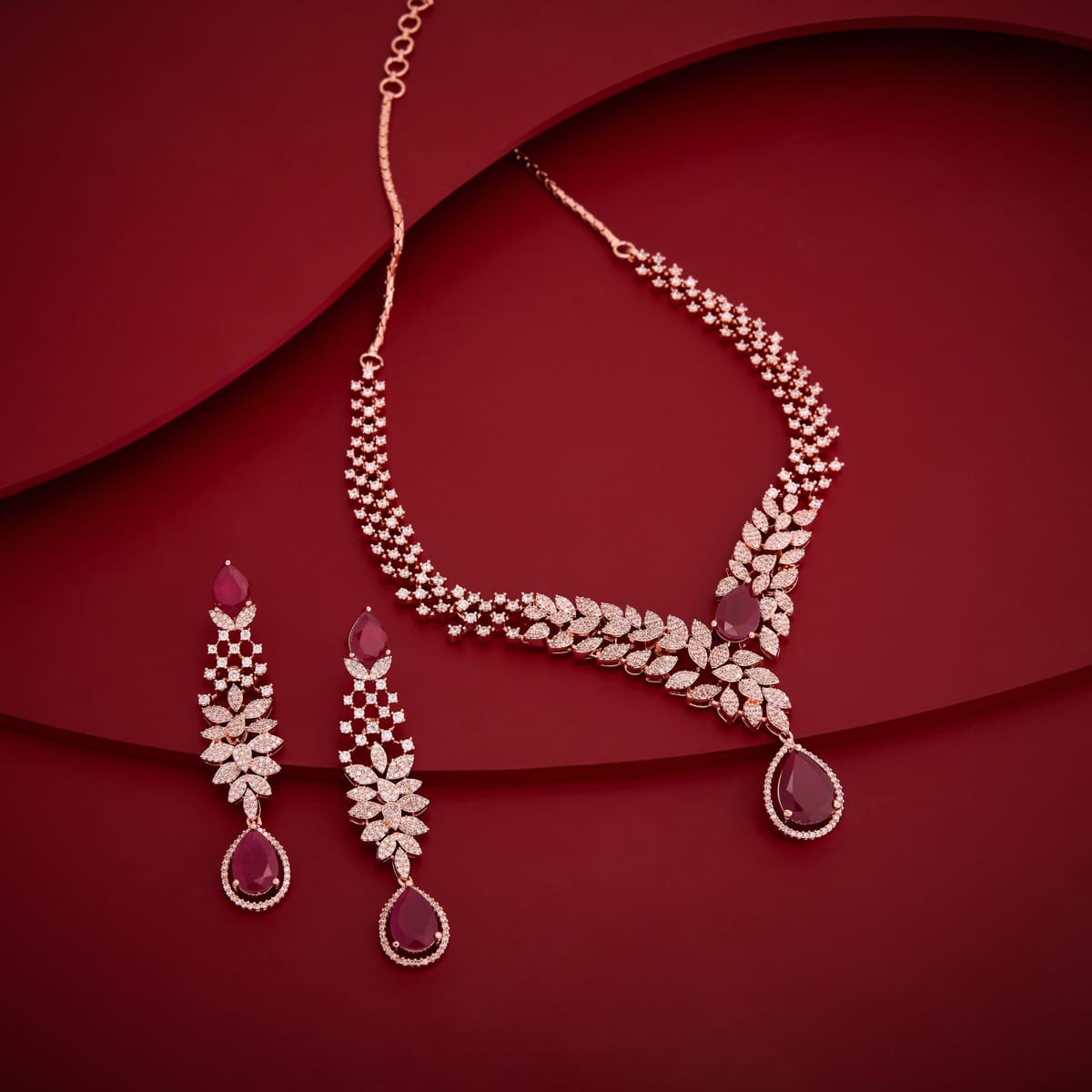 Zircon Necklace Zircon Necklace 190818