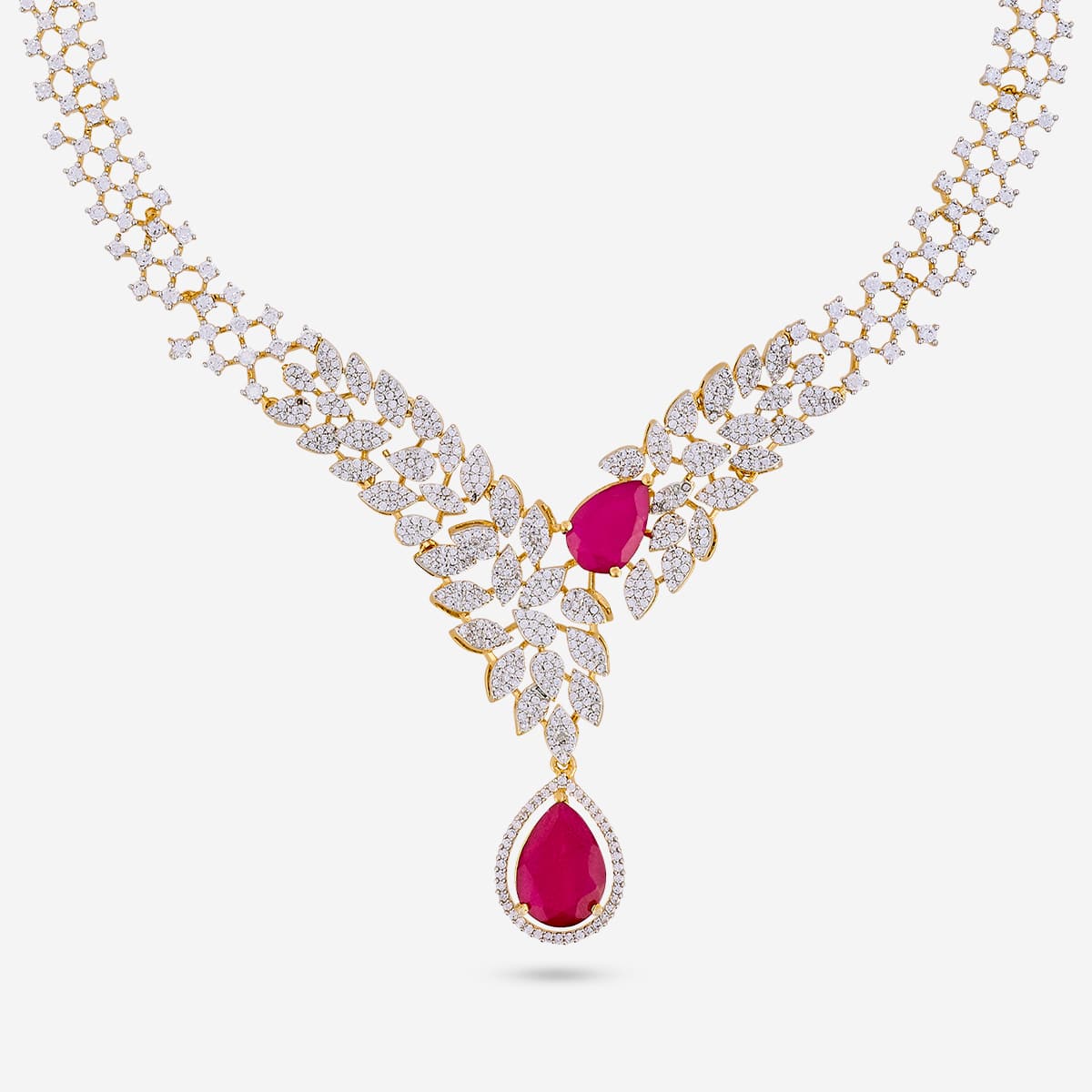 Zircon Necklace Zircon Necklace 190818