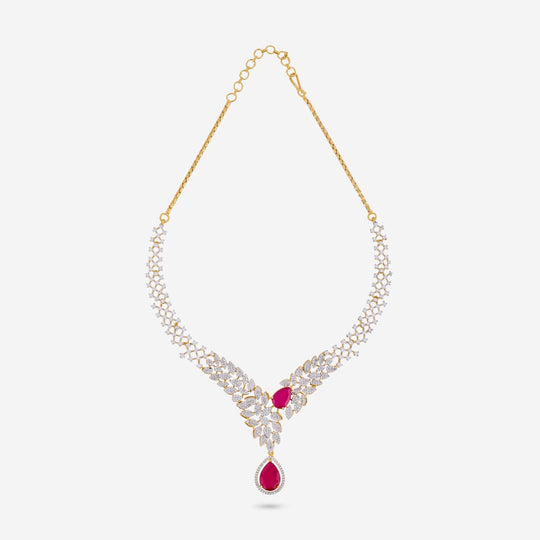 Zircon Necklace Zircon Necklace 190818
