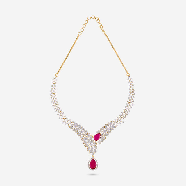 Zircon Necklace Zircon Necklace 190818