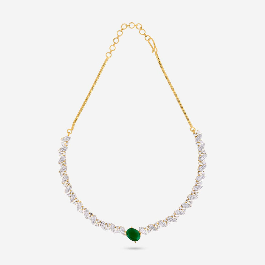 Zircon Necklace Zircon Necklace 190819