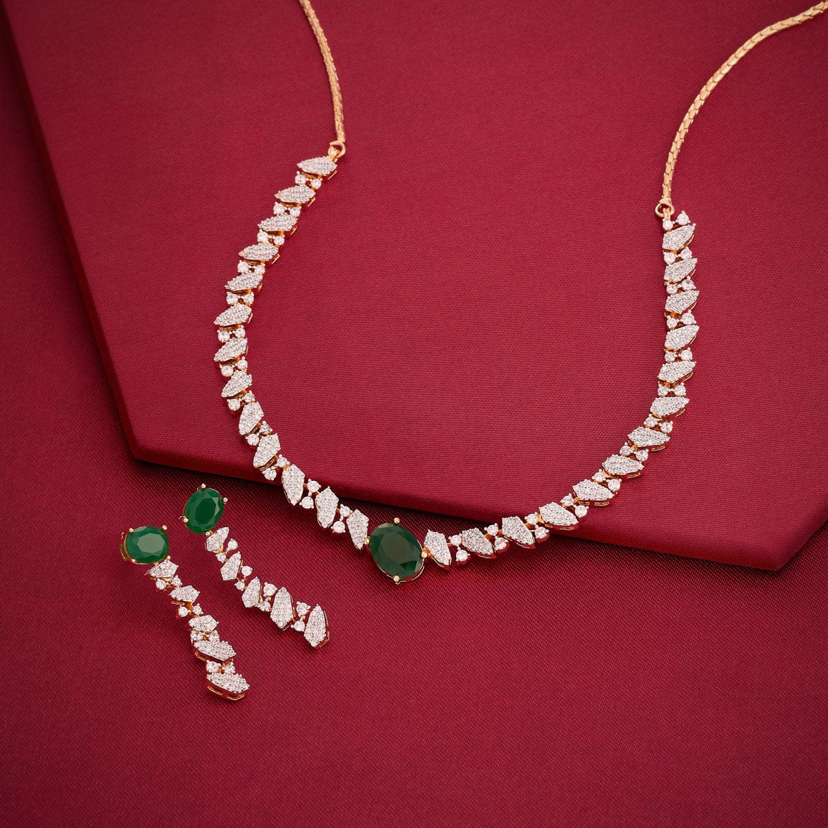 Zircon Necklace Zircon Necklace 190819