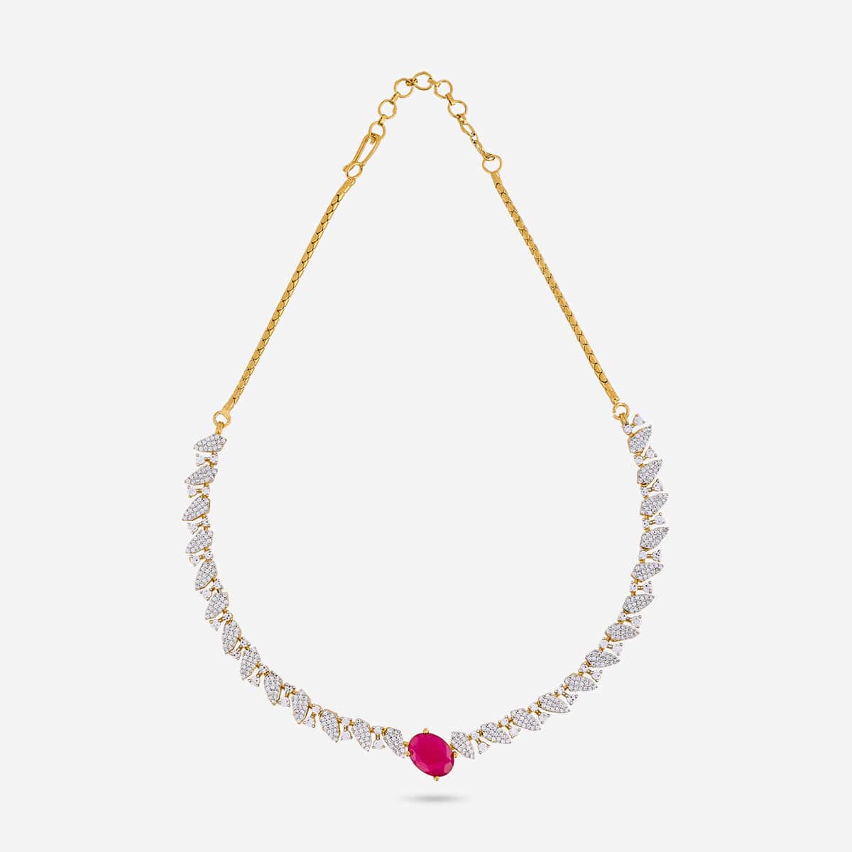 Zircon Necklace Zircon Necklace 190819