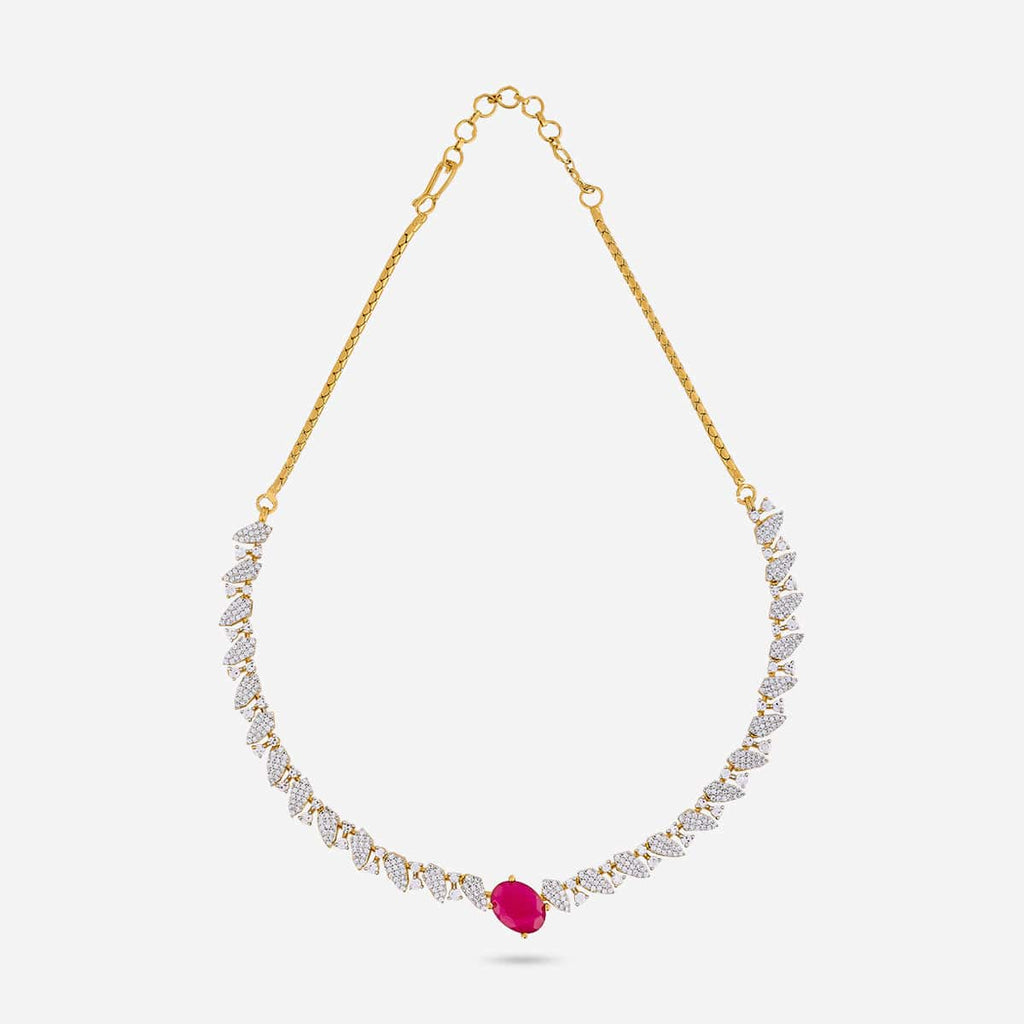 Zircon Necklace Zircon Necklace 190819