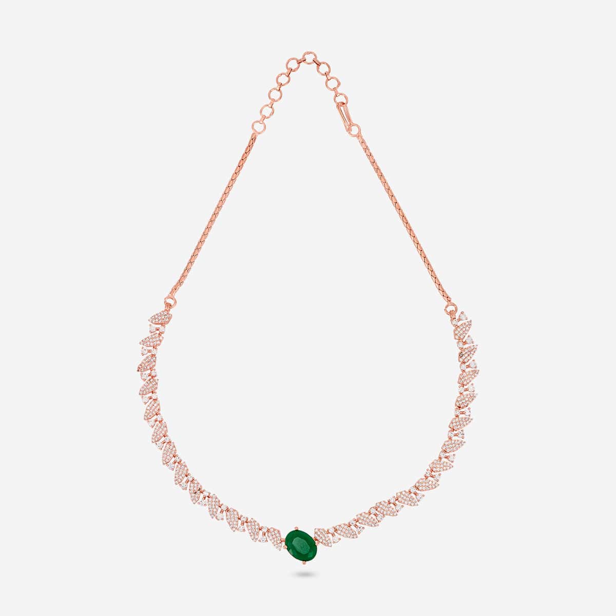 Zircon Necklace Zircon Necklace 190819