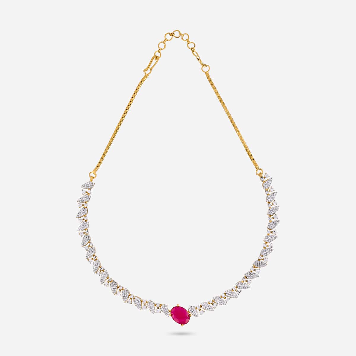 Zircon Necklace Zircon Necklace 190819