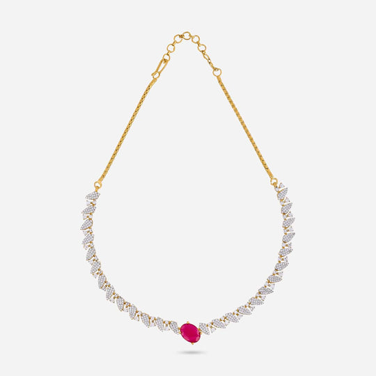 Zircon Necklace Zircon Necklace 190819