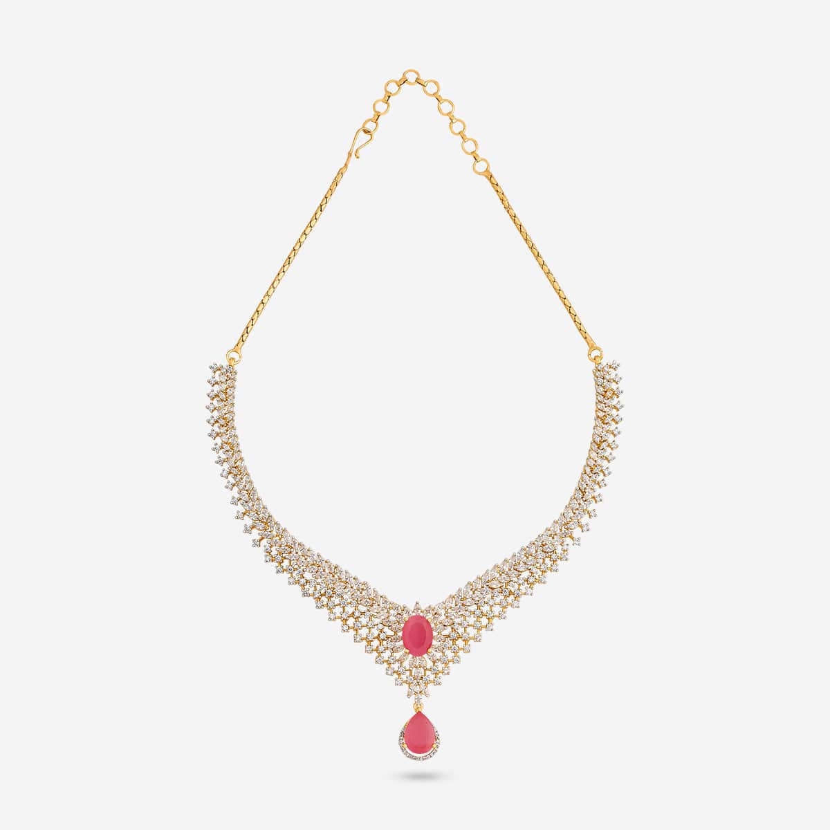 Zircon Necklace Zircon Necklace 190820