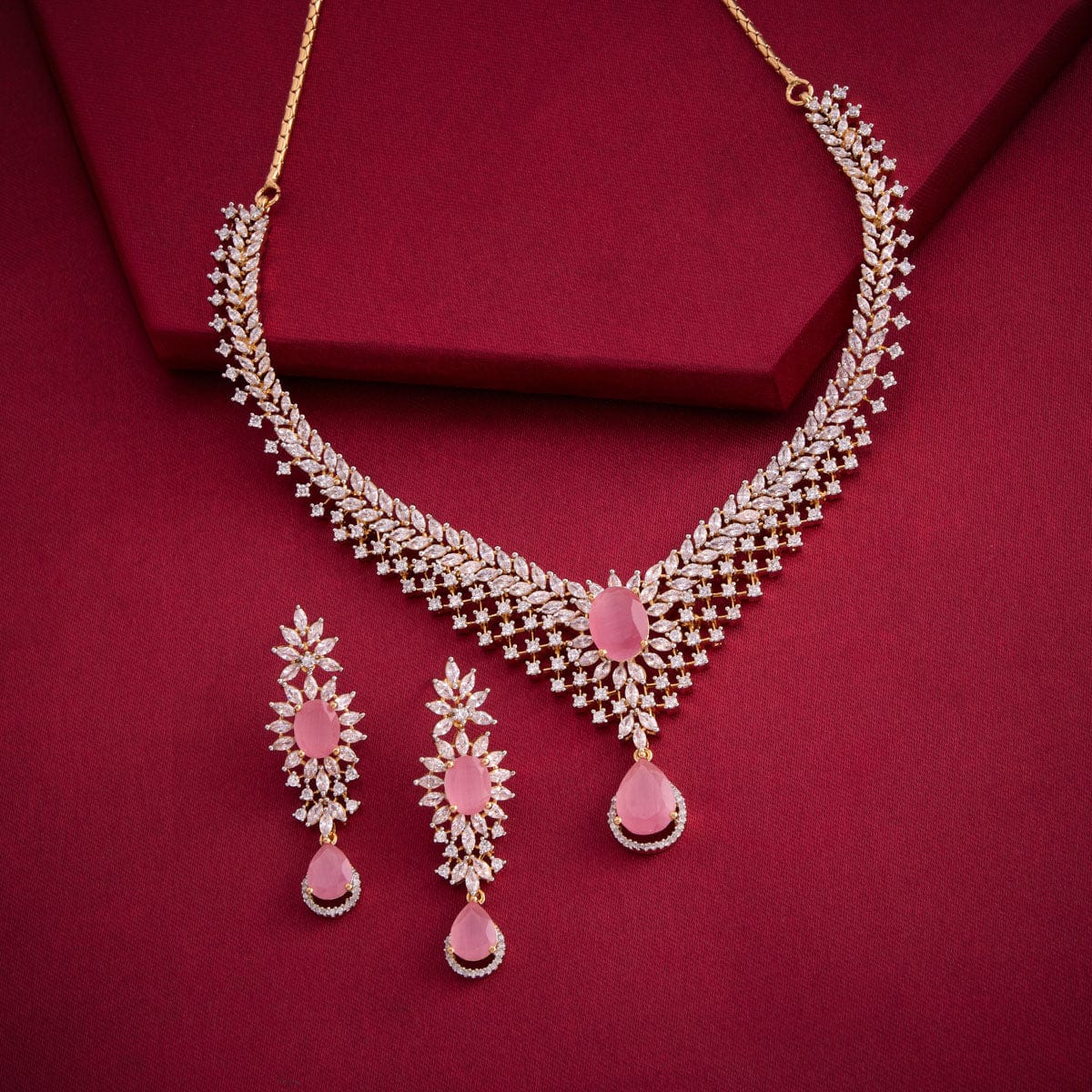 Zircon Necklace Zircon Necklace 190820