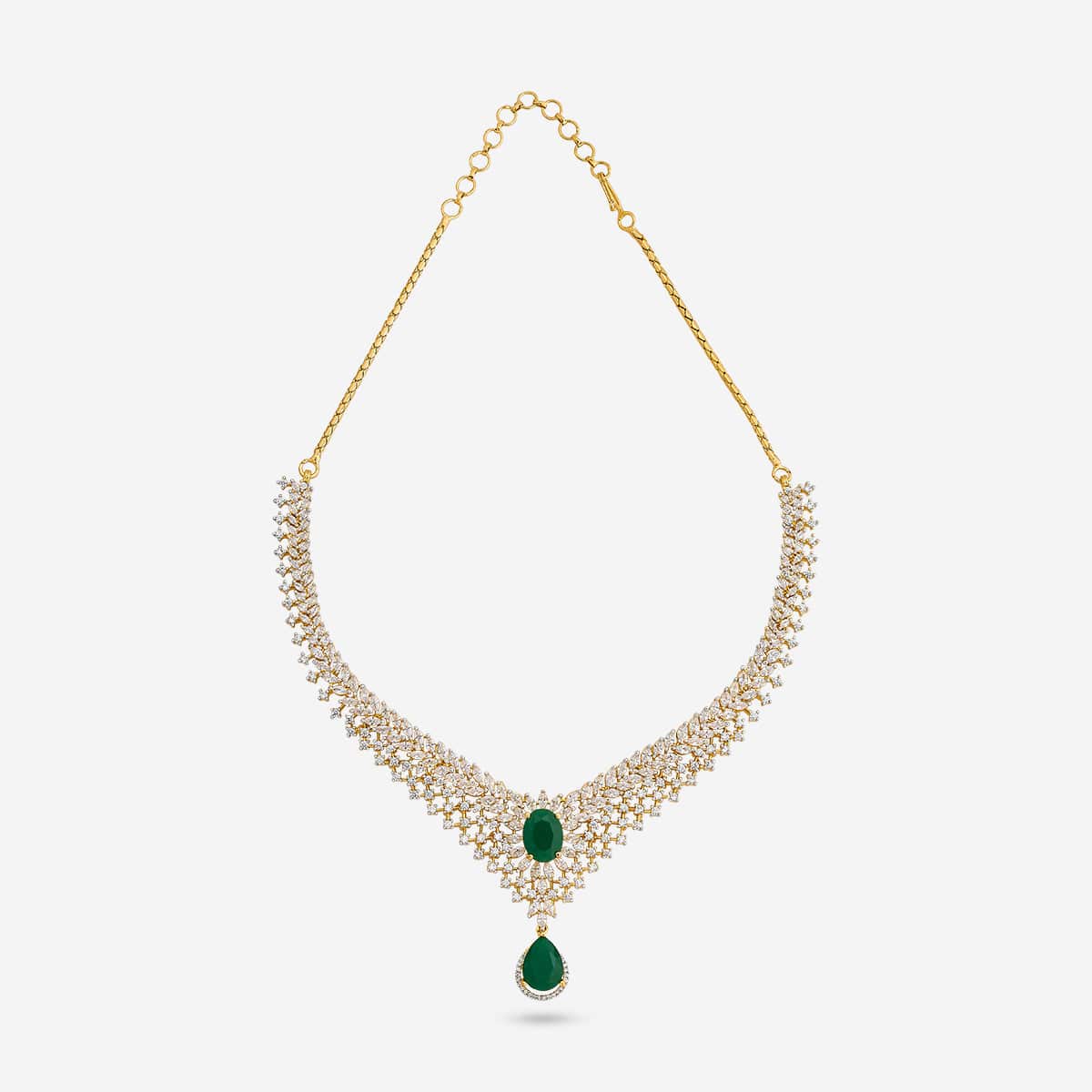 Zircon Necklace Zircon Necklace 190820