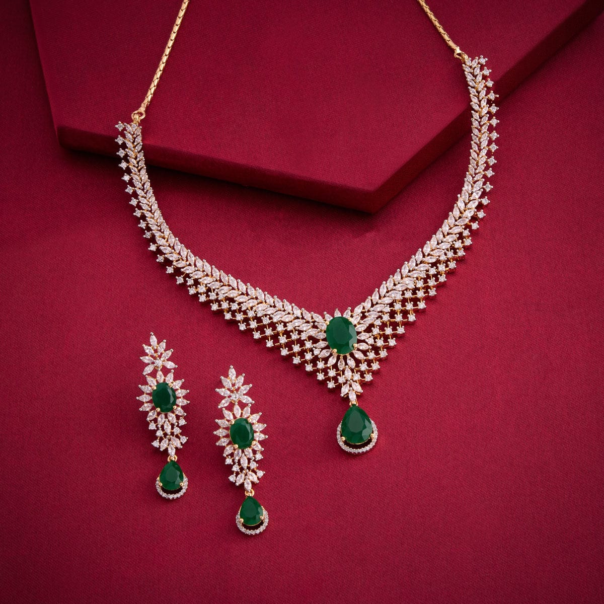 Zircon Necklace Zircon Necklace 190820