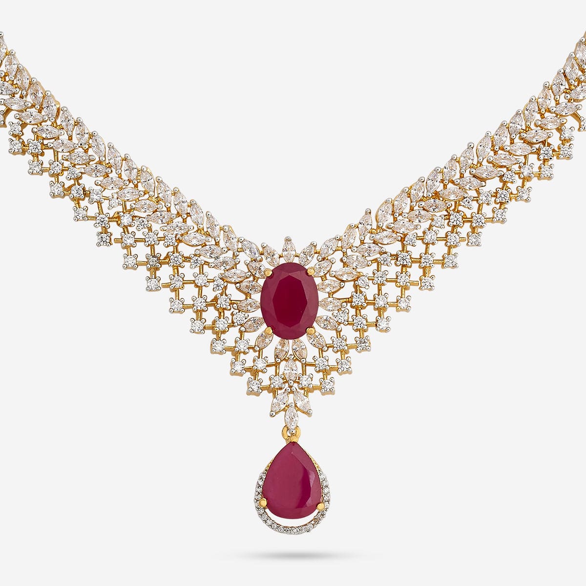 Zircon Necklace Zircon Necklace 190820