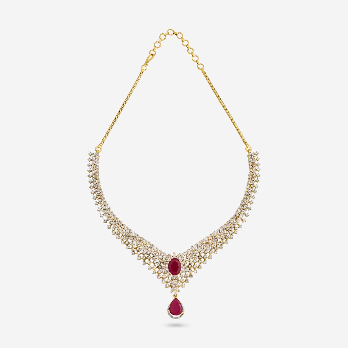 Zircon Necklace Zircon Necklace 190820