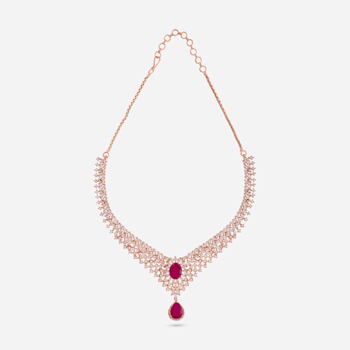 Zircon Necklace Zircon Necklace 190820