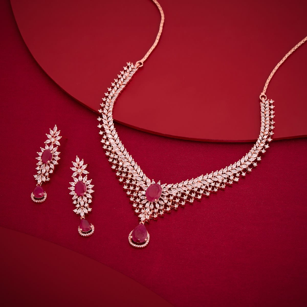Zircon Necklace Zircon Necklace 190820