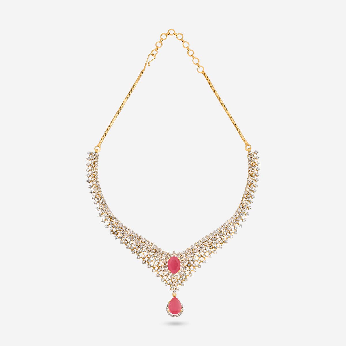Zircon Necklace Zircon Necklace 190820