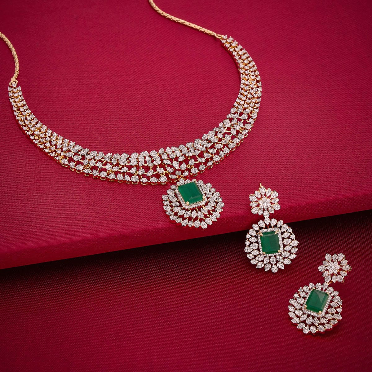 Zircon Necklace Zircon Necklace 190821