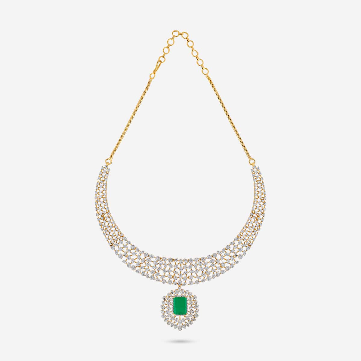 Zircon Necklace Zircon Necklace 190821