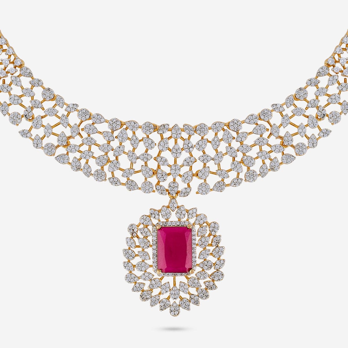 Zircon Necklace Zircon Necklace 190821