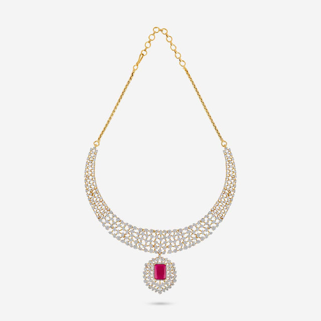 Zircon Necklace Zircon Necklace 190821