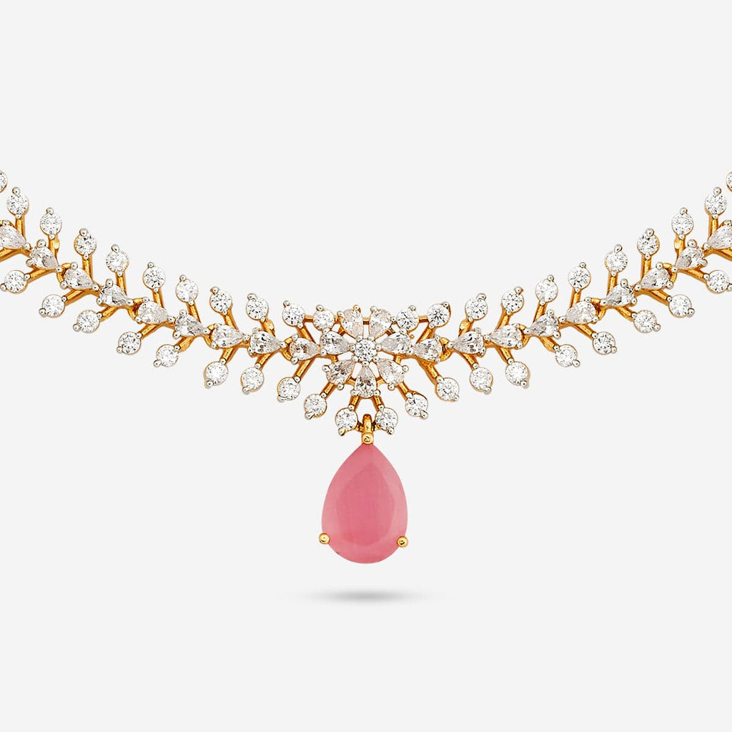 Zircon Necklace Zircon Necklace 190822