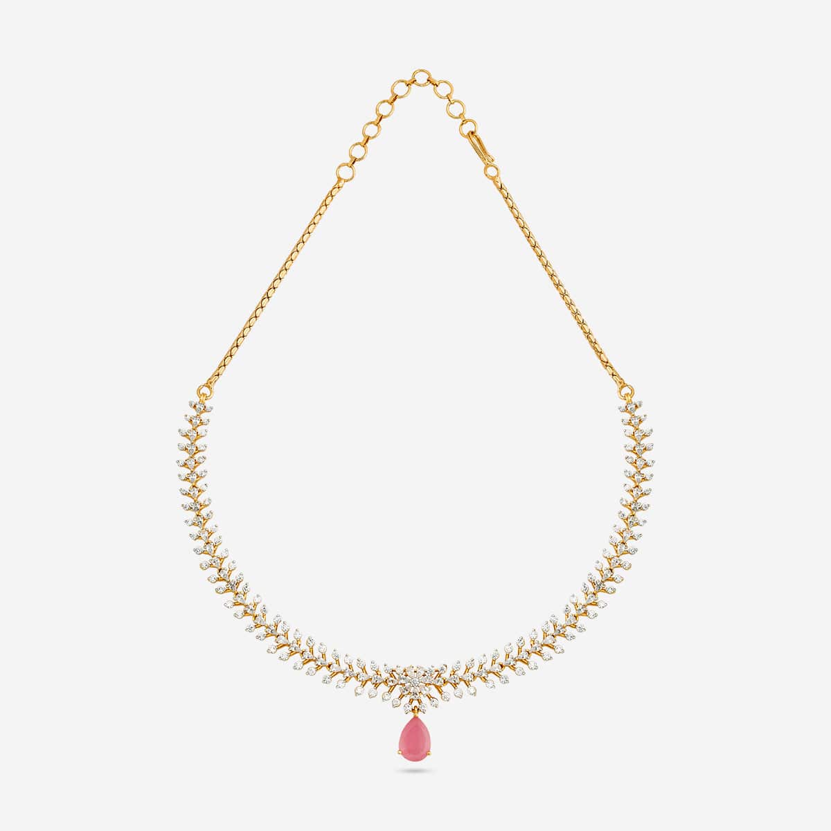 Zircon Necklace Zircon Necklace 190822