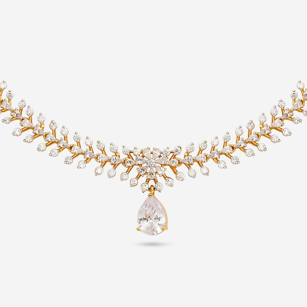 Zircon Necklace Zircon Necklace 190822