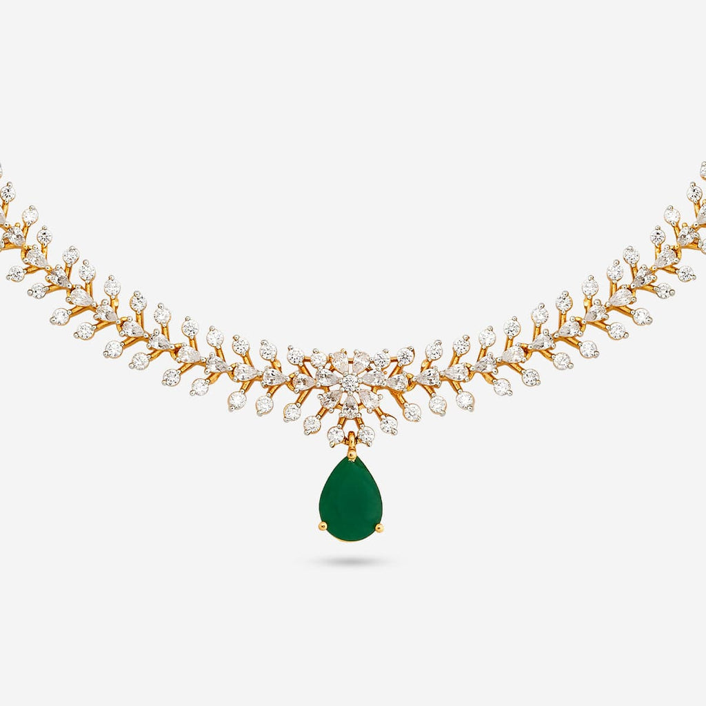 Zircon Necklace Zircon Necklace 190822