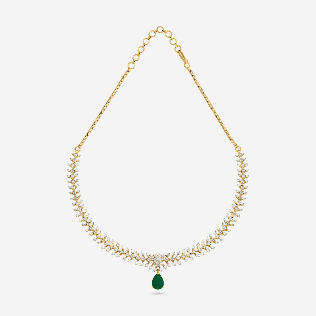 Zircon Necklace Zircon Necklace 190822