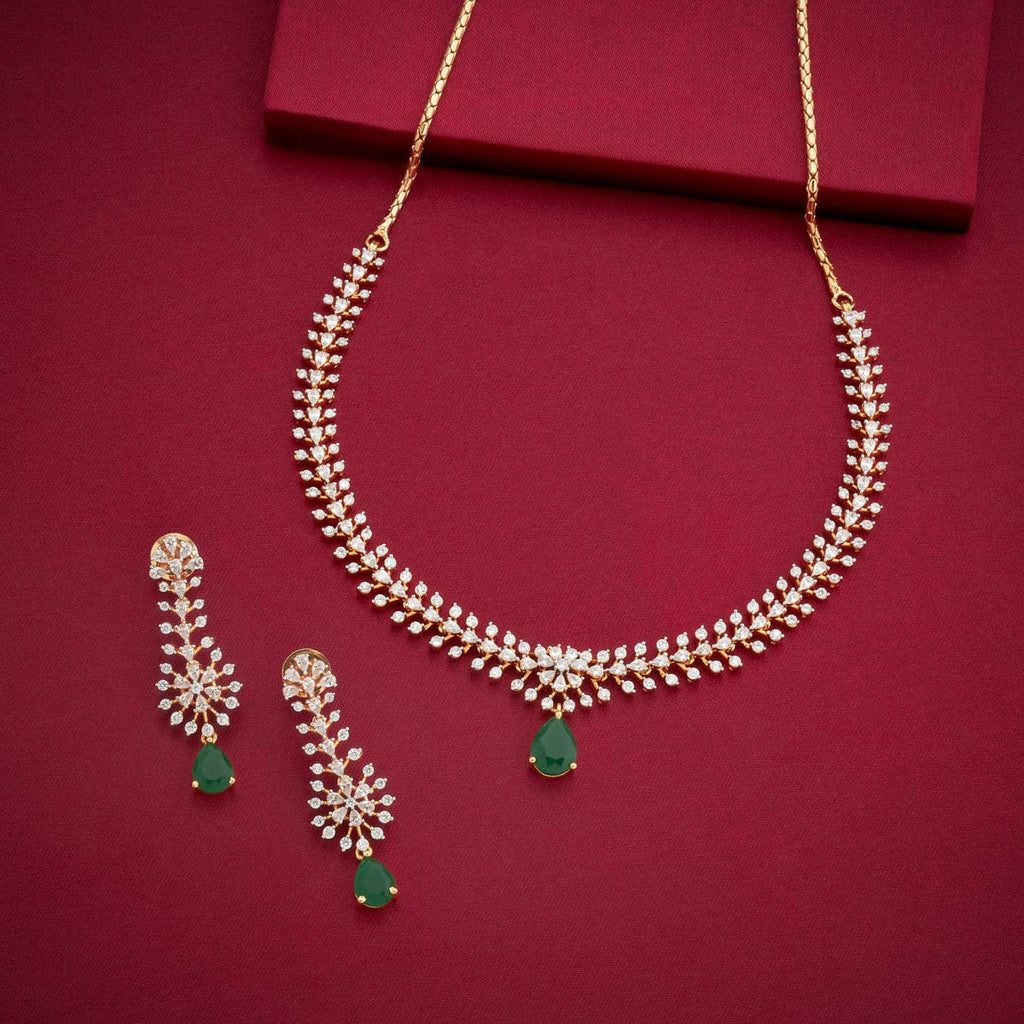 Zircon Necklace Zircon Necklace 190822